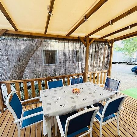 Mobil Home 8 Personnes Camping L'Elysee Vagues Oceanes Ле-Гро-дю-Руа Екстер'єр фото