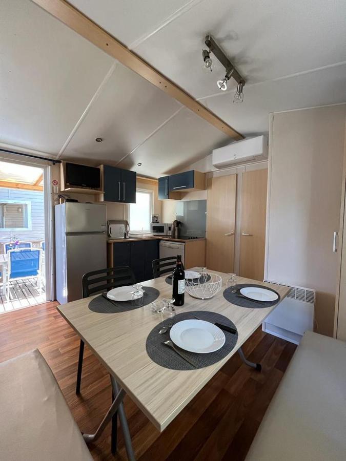 Mobil Home 8 Personnes Camping L'Elysee Vagues Oceanes Ле-Гро-дю-Руа Екстер'єр фото